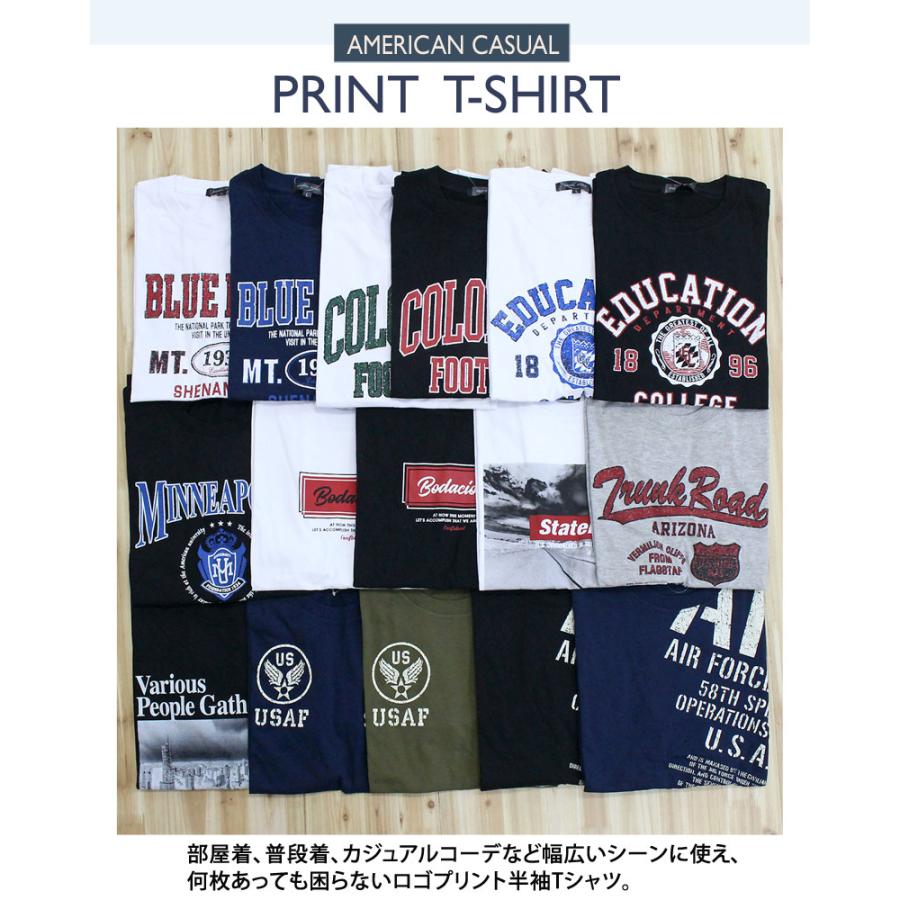 メンズ半袖Tシャツ 半袖 クルーネック ティーシャツ アメカジ ストリート ロゴプリント ミリタリー メッセージロゴ 春夏 綿 コットン トップス ルームウェア｜tool-power｜18