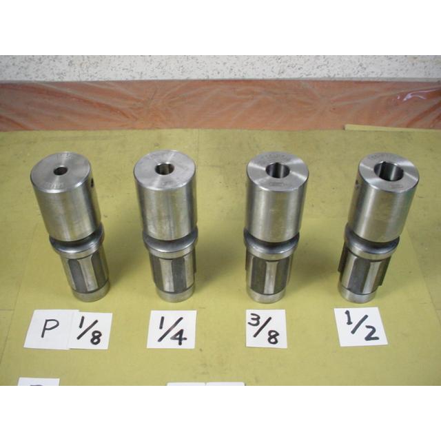 DT33-P1/8 P1/4 P3/8 P1/2用コレット4個組  　BIG ドリルタッパー用　中古品 　DTタッパーP組 |  | 01