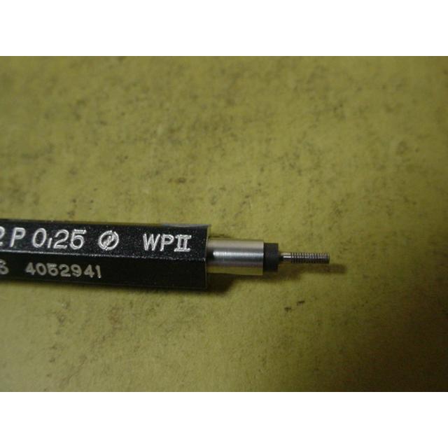M1.2*0.25　GP2-WP2　程度良好中古品　ミリサイズ　ネジゲージ　プラグゲージ　持ち手部旋盤削有 |  | 05