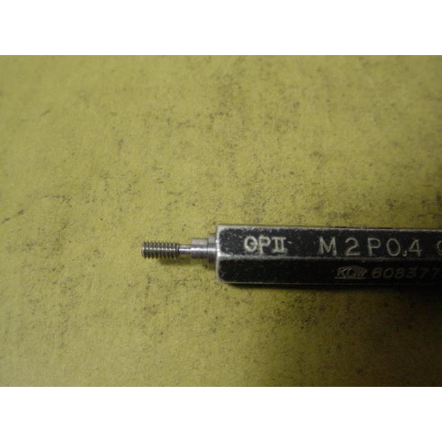 ミリサイズ　ネジゲージ　プラグゲージ　中古品　M2*0.4　GP2-WP2 |  | 04