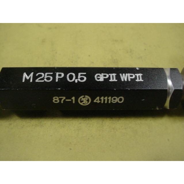 M25*0.5   GP2-WP2　中古品　ミリサイズ　ネジゲージ　プラグゲージ |  | 03