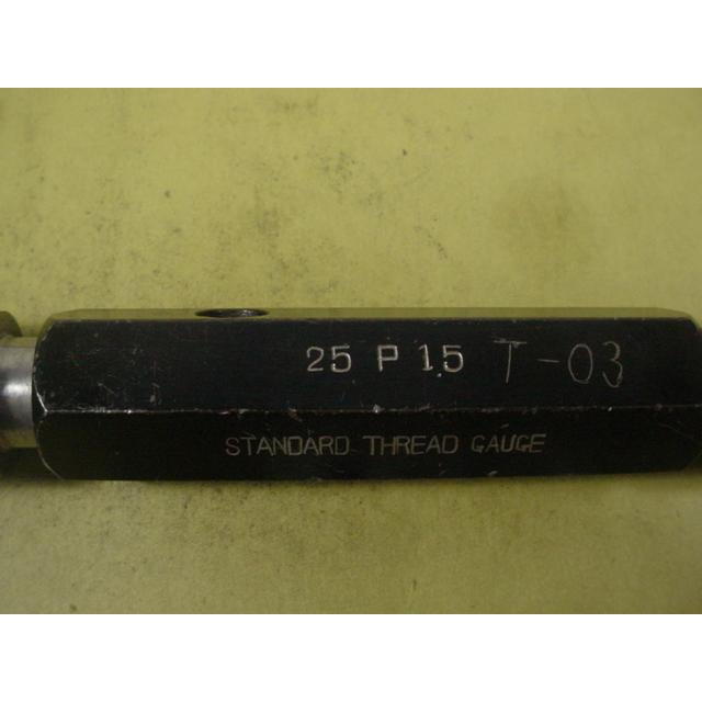 ミリサイズ　標準ネジゲージ　プラグゲージ　中古品　M25*1.5 |  | 02
