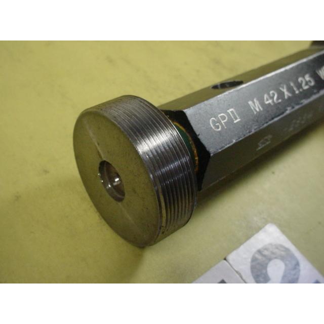 ミリサイズ　ネジゲージ　プラグゲージ　中古品　M42*1.25　 GP2-WP2 |  | 05