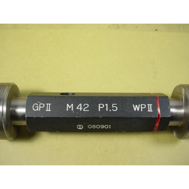 M42*1.5　 GP2-WP2　ミリサイズ　ネジゲージ　プラグゲージ　中古品 |  | 01
