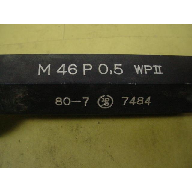ミリサイズ　ネジゲージ　プラグゲージ　中古品　M46*0.5　 GP2-WP2 |  | 08