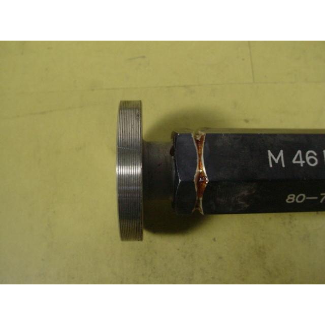 ミリサイズ　ネジゲージ　プラグゲージ　中古品　M46*0.5　 GP2-WP2 |  | 09