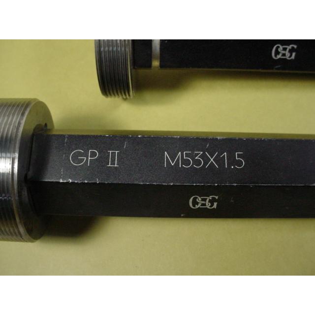 M53*1.5　GP2-IP2  程度良好　中古品  ミリサイズ　ネジゲージ　プラグゲージ |  | 01