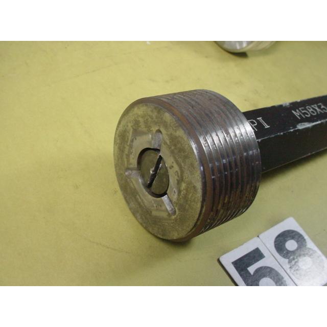 ミリサイズ　ネジゲージ　プラグゲージ　中古品　M58*3.0　 GP2-IP2 |  | 04