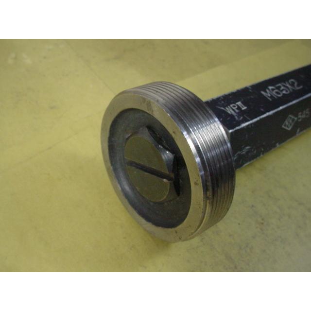 ミリサイズ　ネジゲージ　プラグゲージ　中古品　M63*2.0　 GP2-WP2 |  | 08
