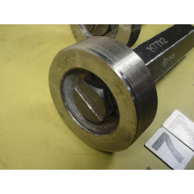 ミリサイズ　ネジゲージ　プラグゲージ　中古品　M77*2.0　 GP2-WP2 |  | 05