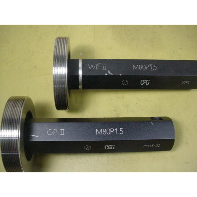 ミリサイズ　ネジゲージ　プラグゲージ　中古品　M80*1.5　 GP2-WP2 |  | 02
