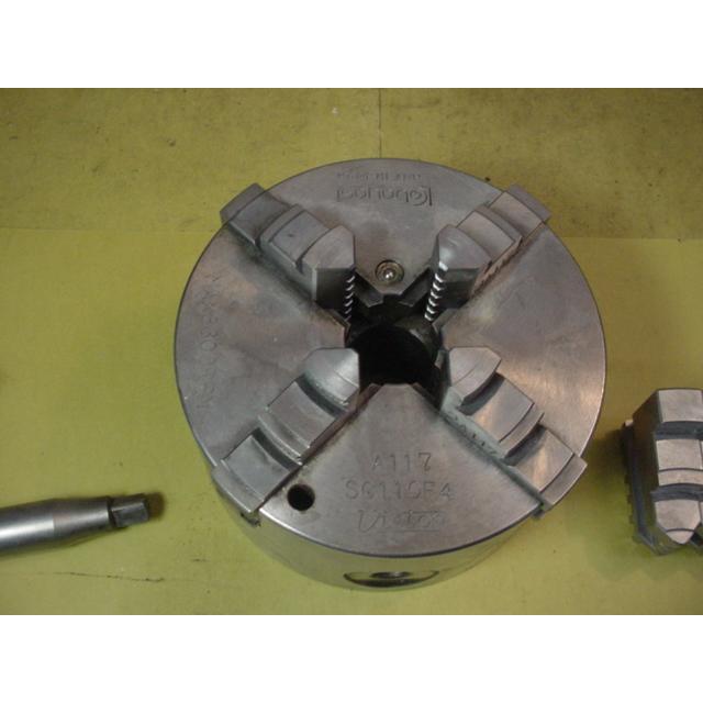 SC-110F4　ビクター　4ツ爪 スクロールチャック ストレートインロータイプ　中古品　4インチ   四ッ爪　スクロールチャック　A |  | 01