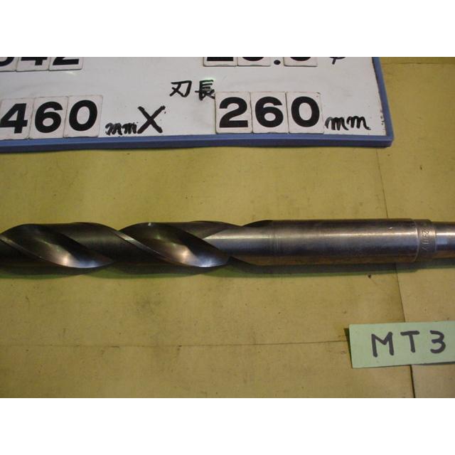 29.0mm  全長460mm  刃長260mm　ロング　テーパードリル   MT3シャンク　中古品   542｜tool11｜04