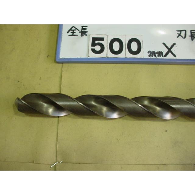 29.5mm  ロング　テーパードリル   全長500mm  刃長340mm　MT3シャンク　中古品   552｜tool11｜03