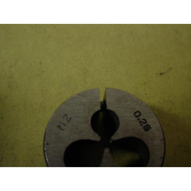 M2*0.25  外径20Φ　ミリ目ダイス　中古品　 |  | 02