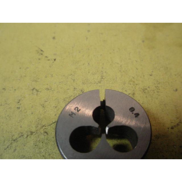 M2*0.4  外径20Φ  ミリ目ダイス　中古品　 |  | 02
