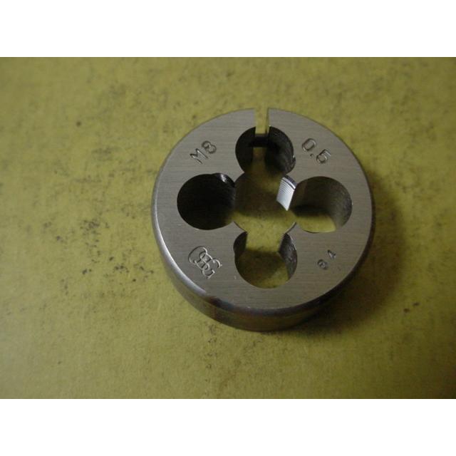 M8*0.5  外径25Φ　ミリ目ダイス　　中古品　 |  | 01