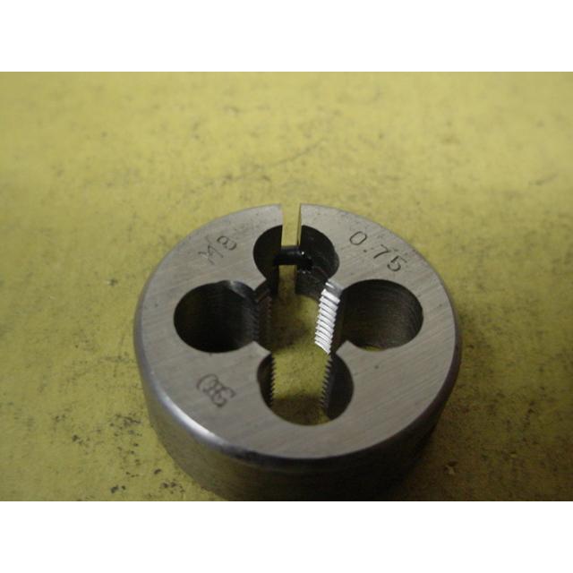M8*0.75  外径25Φ　ミリ目ダイス　　中古品　 |  | 03