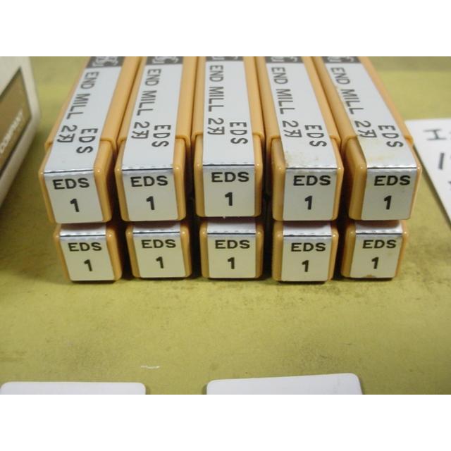 1.0Φ2枚刃*10本入 エンドミル OSG EDS 新古品 Cセット EDS
