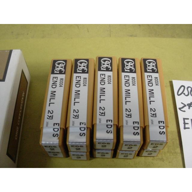 2.0Φ2枚刃*10本入 エンドミル OSG EDS 新古品 Eセット : 中古工具の特