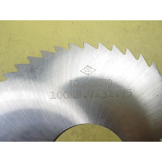100*0.7*31.75　　横フライス向　メタルソー　中古品　011 |  | 01