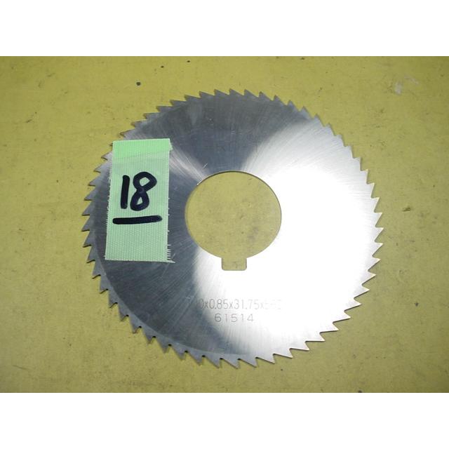 100*0.85*31.75　　横フライス向　メタルソー　中古品　018 | 