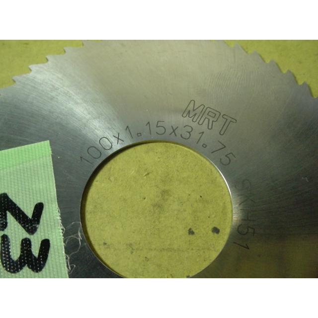 100*1.15*31.75　　横フライス向　メタルソー　中古品　023 |  | 01