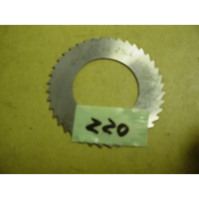 45*0.7*25.4　　横フライス向　メタルソー　中古品　220 | 