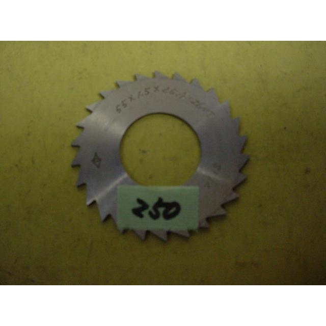 55*1.5*25.4　　横フライス向　メタルソー　中古品　250 | 