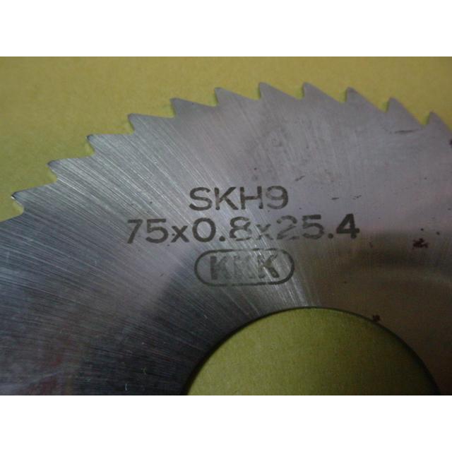 75*0.8*25.4　　横フライス向　メタルソー　中古品　348 |  | 02