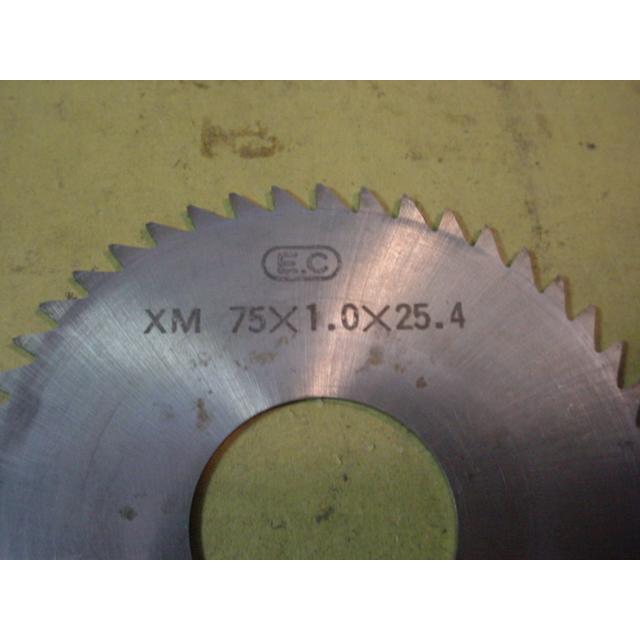 75*1.0*25.4　　横フライス向　メタルソー　中古品　356 |  | 01