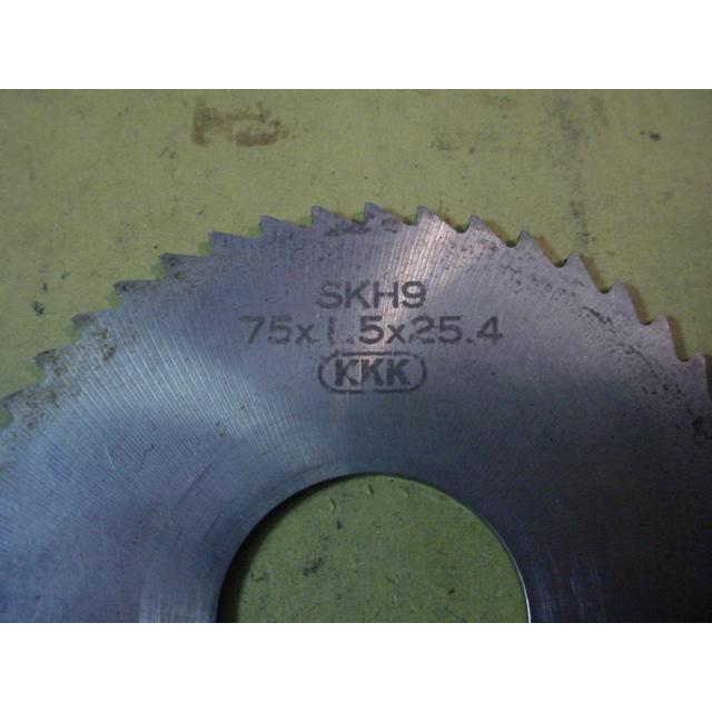 75*1.5*25.4　　横フライス向　メタルソー　中古品　364 |  | 01