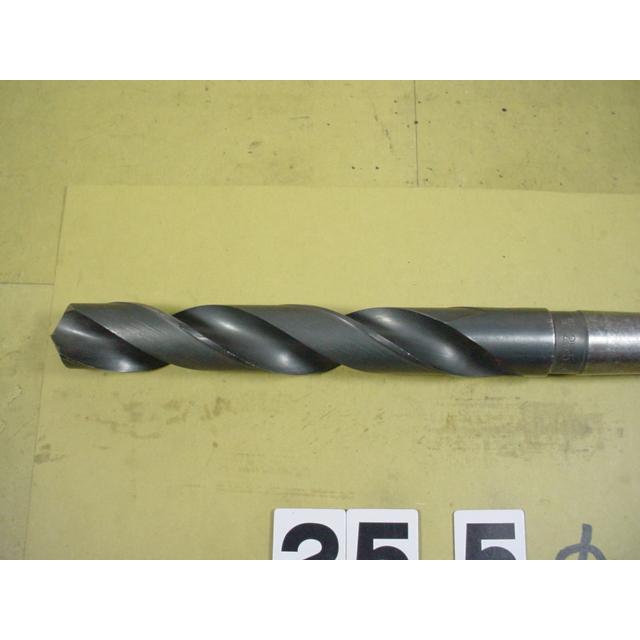 25.5φ 中古品 テーパードリル MT3シャンク : 中古工具の特急便 切削