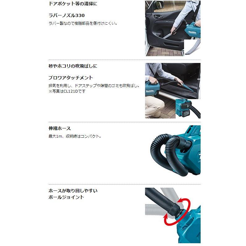 マキタ 18V充電式クリーナー CL184DRF : TOOL FOR U Yahoo!店 - 通販
