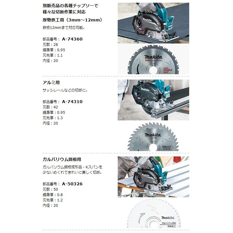 マキタ CS003GZ 充電式チップソーカッター　40V【野田愛宕店】【店頭取引限定】【中古】管理番号：ITXKI63ZQF7C マキタ CS003GZ 125mm充電式チップソーカッタ(本体のみ/充電器・充電池