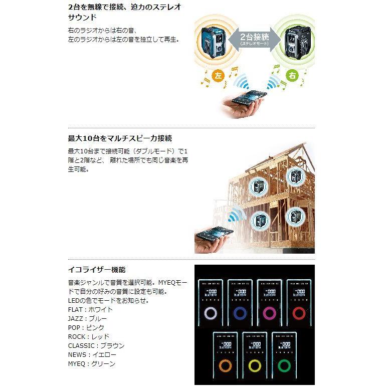 マキタ 充電式ラジオ MR005GZB (黒) 本体のみ☆ : TOOL FOR U Yahoo!店