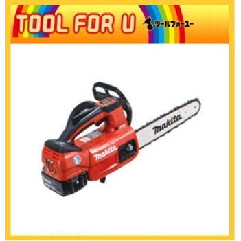 マキタ 18V 6.0Ah 充電式チェンソー250mm MUC254CDGR赤 バッテリ2本 