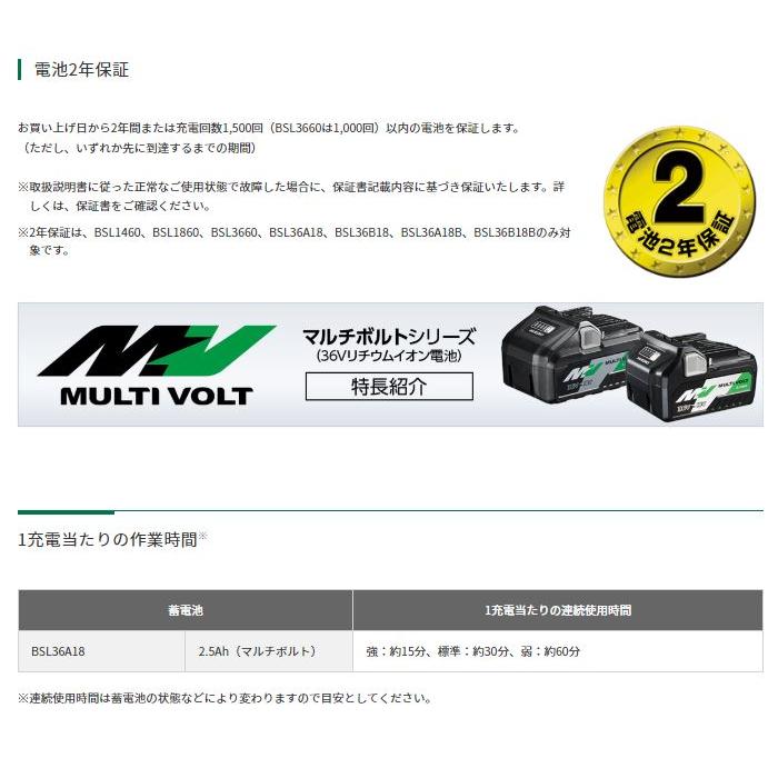 HiKOKI 36Vコードレスクリーナー R36DB(SC)(NNG) [フォーレスト