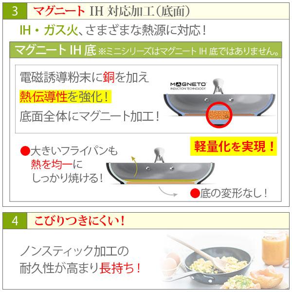 GREEN PAN（グリーンパン） パドヴァ フライパン 26cm ピンク×クリーム