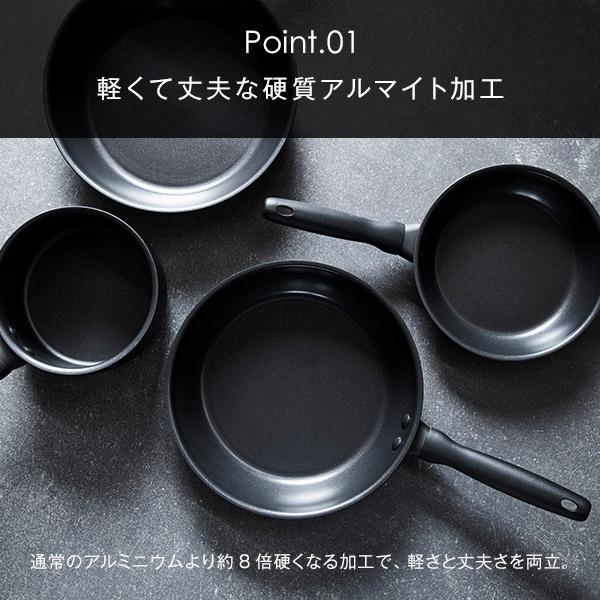 MEYER（マイヤー） ミッドナイト エッグパン 18cm MNH-EM （IH対応