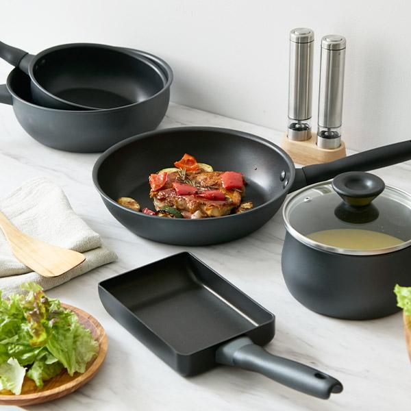 MEYER（マイヤー） ミッドナイト エッグパン 18cm MNH-EM （IH対応