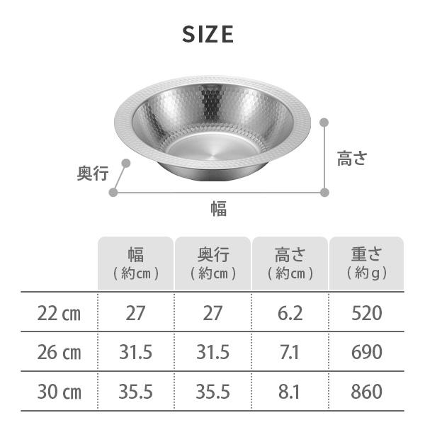 和平フレイズ 燕三 よせしゃぶ鍋 26cm EM-027（ガス火・IH対応）日本製
