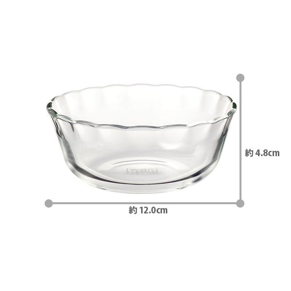 iwaki（イワキ） カスタードカップ 300ml BC464 耐熱ガラス 小皿