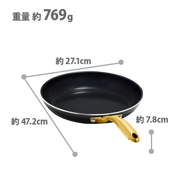 グリーンパン GREENPAN STUDIO ストゥディオ フライパン 26cm CC007340-004 IH対応 セラミックコーティング｜toolandmeal｜02