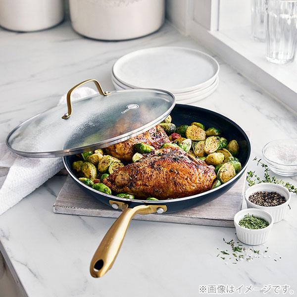 【新品未使用】＜グリーンパン＞ ストゥディオ フライパン 28cm グリーンパン公式ショップ】 ストゥディオ フライパン 28cm IH