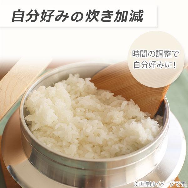 にちにち道具 木蓋のご飯釜 3合炊き （ガス火専用） 日本製 ご飯釡