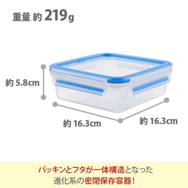 マスターシール フレッシュ ティファール T-FAL MW スクエア 850ml