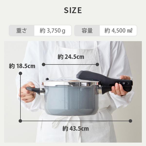 WMF（ヴェーエムエフ） フュージョンテック ミネラル 圧力鍋 4.5L