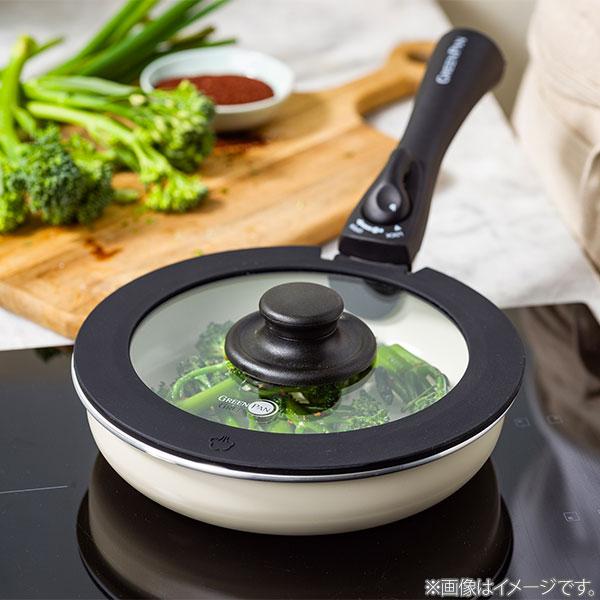 GREEN PAN（グリーンパン） クリックシェフ ガラス蓋 26cm CC008865