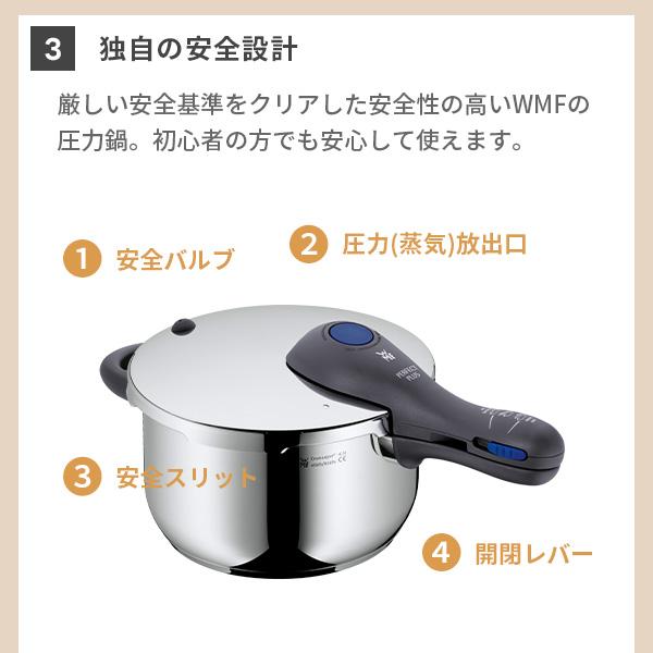 WMF（ヴェーエムエフ） パーフェクトプラス 圧力鍋 2.5L W0794799990